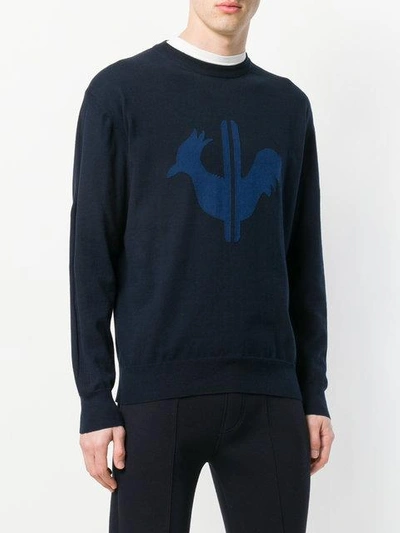 Shop Rossignol Printed Sweater In Blue