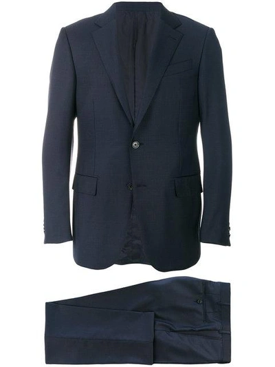 Shop Ermenegildo Zegna Classic Suit - Blue