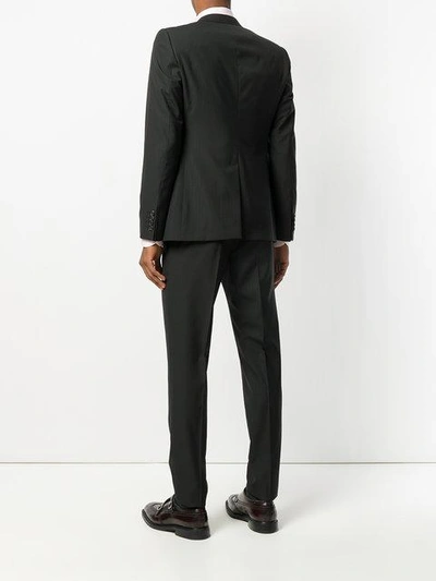 Shop Dolce & Gabbana Patterned Formal Suit - Black