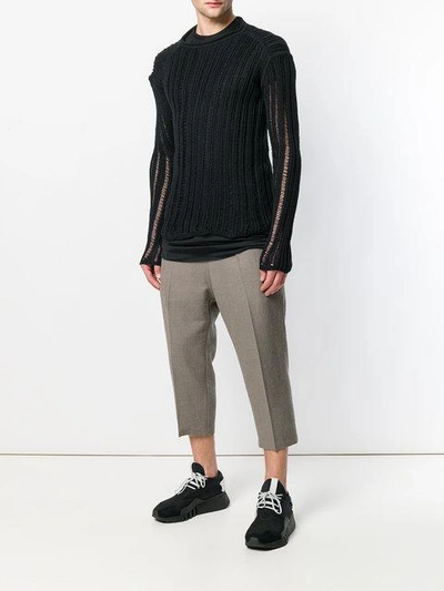 Shop Rick Owens Open Knit - Blue