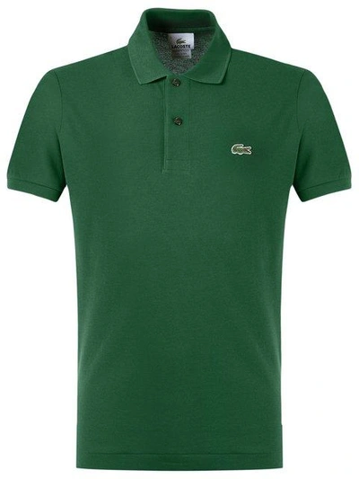 Shop Lacoste Classic Polo Shirt In Green