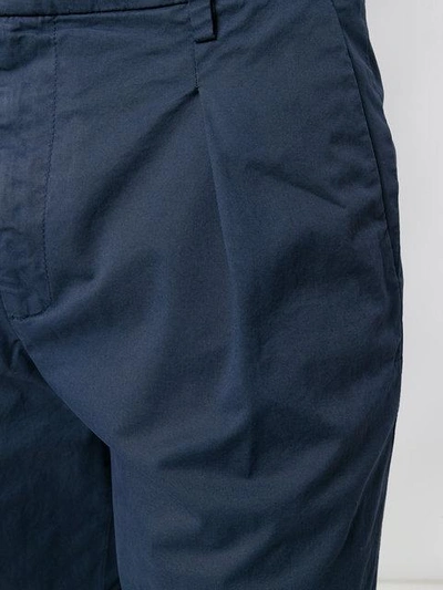 Shop Dondup Classic Chino Shorts In Blue