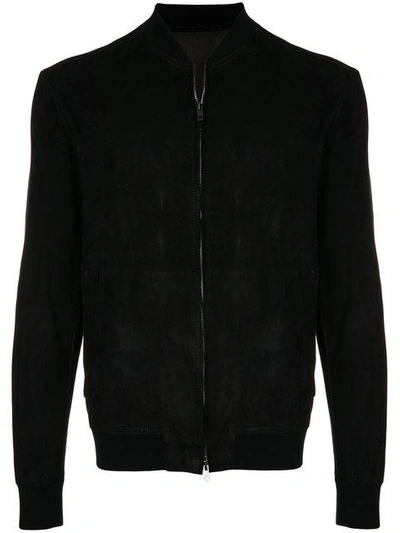 Shop Salvatore Santoro Zipped Jacket - Black