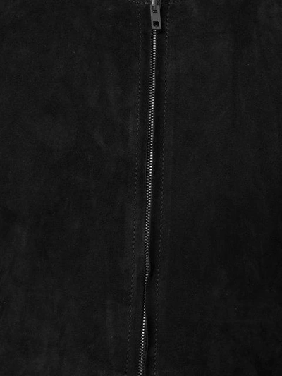Shop Salvatore Santoro Zipped Jacket - Black