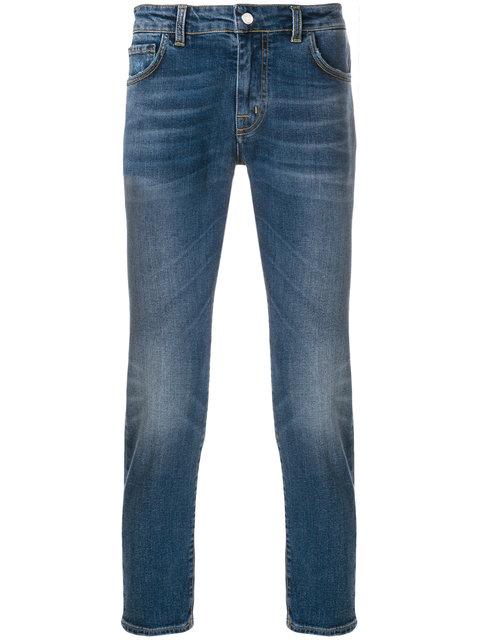 Entre Amis Tapered Jeans - Blue | ModeSens