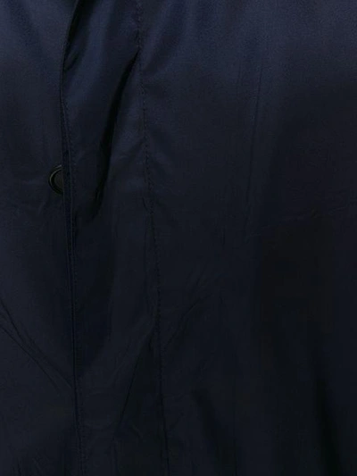 Shop Prada Lightweight Coat - Blue