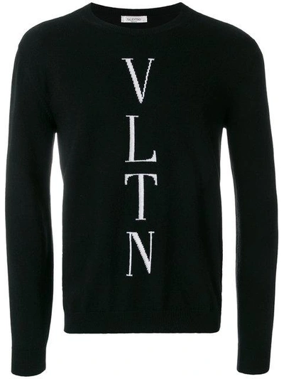 Shop Valentino Pullover Mit Logo