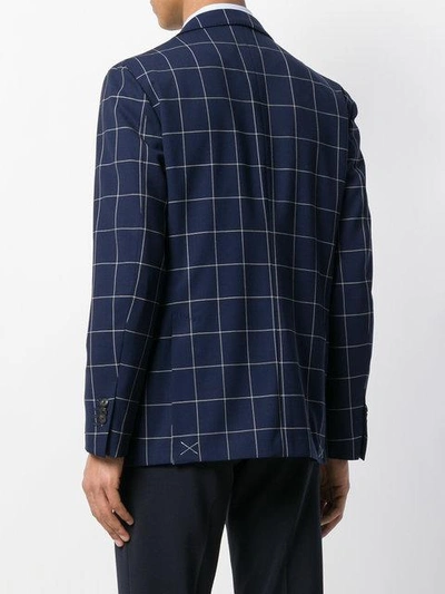 Shop Gabriele Pasini Checked Single-breasted Blazer