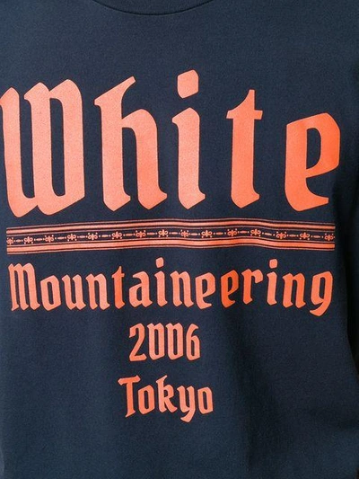 Shop White Mountaineering Logo Print T