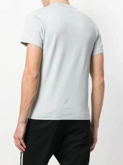 Shop Facetasm Logo Print T-shirt In Grey