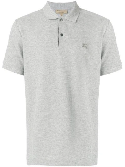 Shop Burberry Logo Crest Polo Shirt