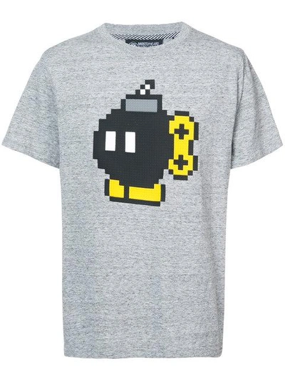 Shop Mostly Heard Rarely Seen 8-bit Da Bomb T-shirt - Grey