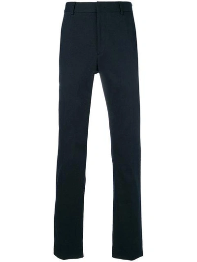 Shop Fendi Tailored Trousers - Blue