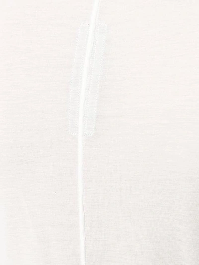 Shop Rick Owens Level T-shirt In White