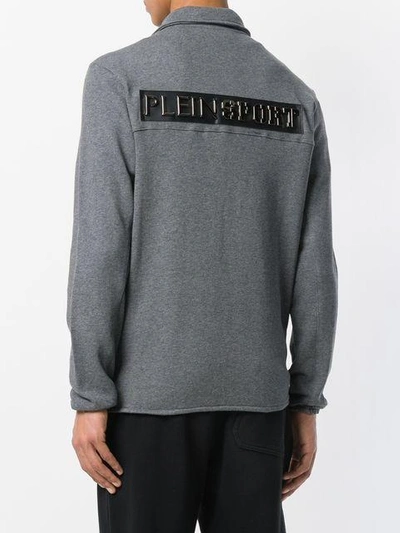 Shop Plein Sport Trevor Sweatshirt In Grey