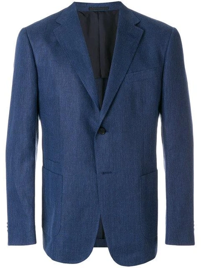 straight fit suit jacket