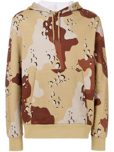 Shop Christopher Raeburn Jersey Choc Chip Print Sweater In Brown