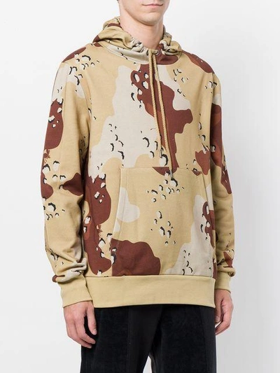 Shop Christopher Raeburn Jersey Choc Chip Print Sweater In Brown