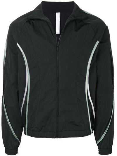 Shop Cottweiler Sports Zipped Jacket In Black