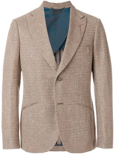 casual single-breasted blazer