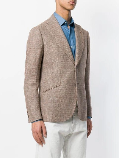 casual single-breasted blazer