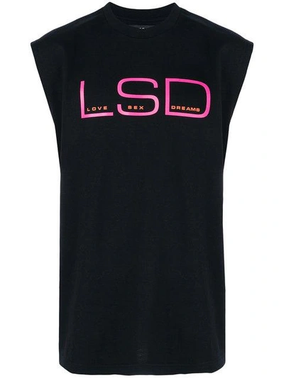 Shop Misbhv Lsd T-shirt - Black