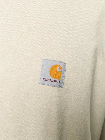 Shop Junya Watanabe Comme Des Garcons Man X Carhartt T-shirt In Neutrals