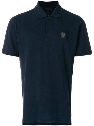 Shop Belstaff Stannett Polo Shirt - Blue