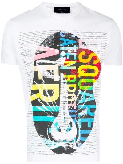 Shop Dsquared2 Printed T