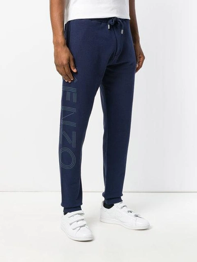 Shop Kenzo Classic Sweatpants - Blue