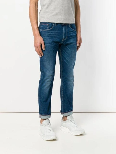 Shop Tommy Hilfiger Casual Slim In Blue
