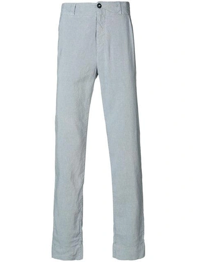 Shop Hannes Roether Straight Trousers