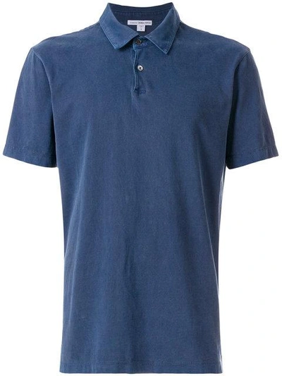 Shop James Perse Short Sleeved Polo Shirt