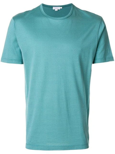 Shop Sunspel Short Sleeved T-shirt
