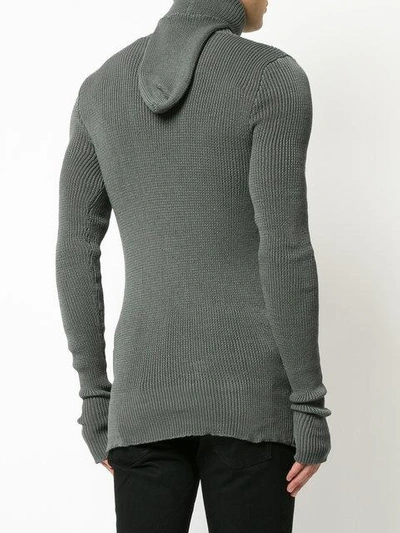 Shop A New Cross Ninja Basic Sweater In Grey