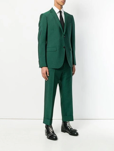 Shop Gucci Monaco Two Piece Suit - Green