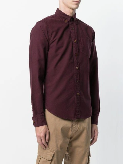 Shop Alex Mill Long Sleeved Shirt In Red