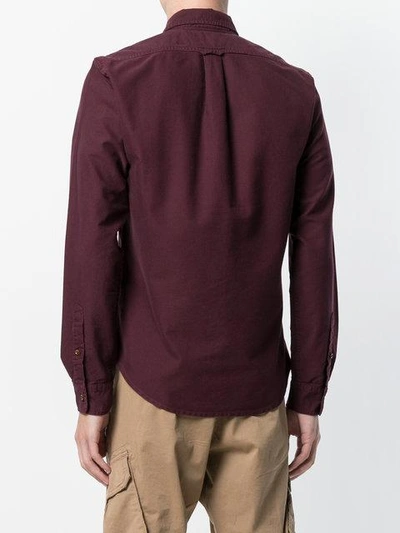 Shop Alex Mill Long Sleeved Shirt In Red