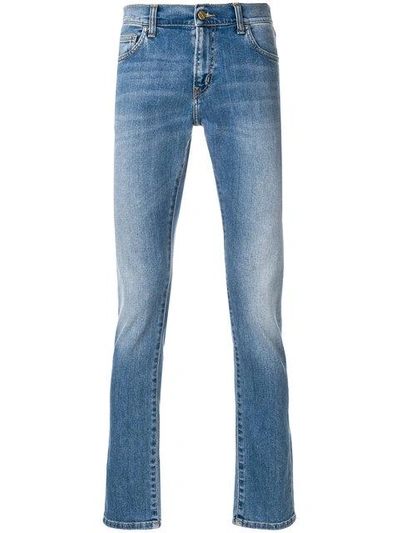 Shop Carhartt Slim Fit Jeans In Blue