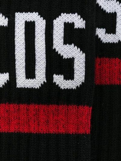 Gcds Printed Logo Socks