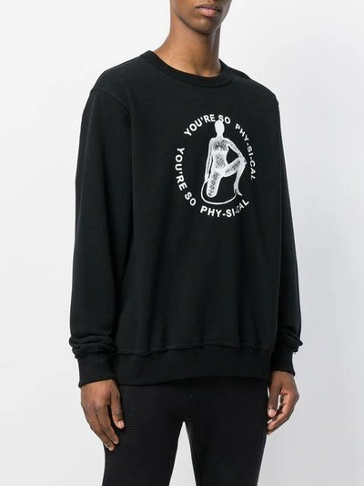 Shop Misbhv Front Printed Sweatshirt