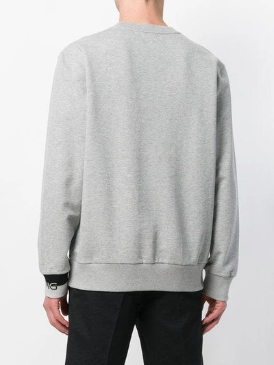 Shop Lanvin Enter Nothing Sweatshirt - Grey