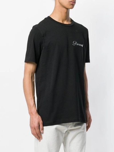 Shop Omc Paranoid Print T-shirt In Black