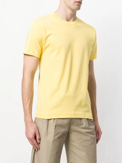 Shop Comme Des Garçons Shirt Classic Short-sleeve T-shirt - Yellow & Orange