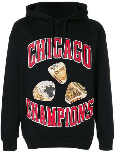 Shop Ih Nom Uh Nit Chicago Champions Hoodie - Black