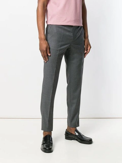Shop Berwich Slim-fit Trousers - Grey
