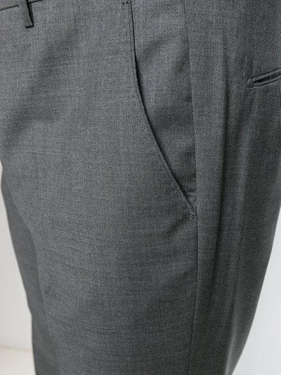 Shop Berwich Slim-fit Trousers - Grey
