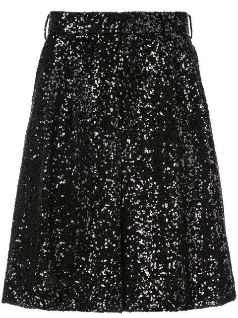 comme des garcons sequin shorts