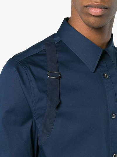 Harness long sleeved cotton shirt
