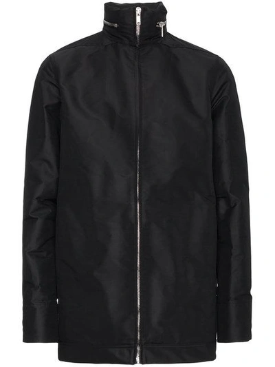 Shop Adidas Originals Rick Owens Dirt Windbreaker Tech Jacket - Black